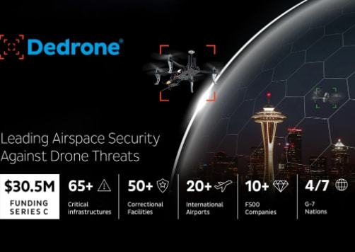美國Dedrone公司獲3000萬美元投資，加速無人機(jī)檢測技術(shù)開發(fā)